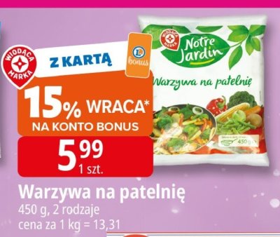 Warzywa na patelnię promocja w Leclerc