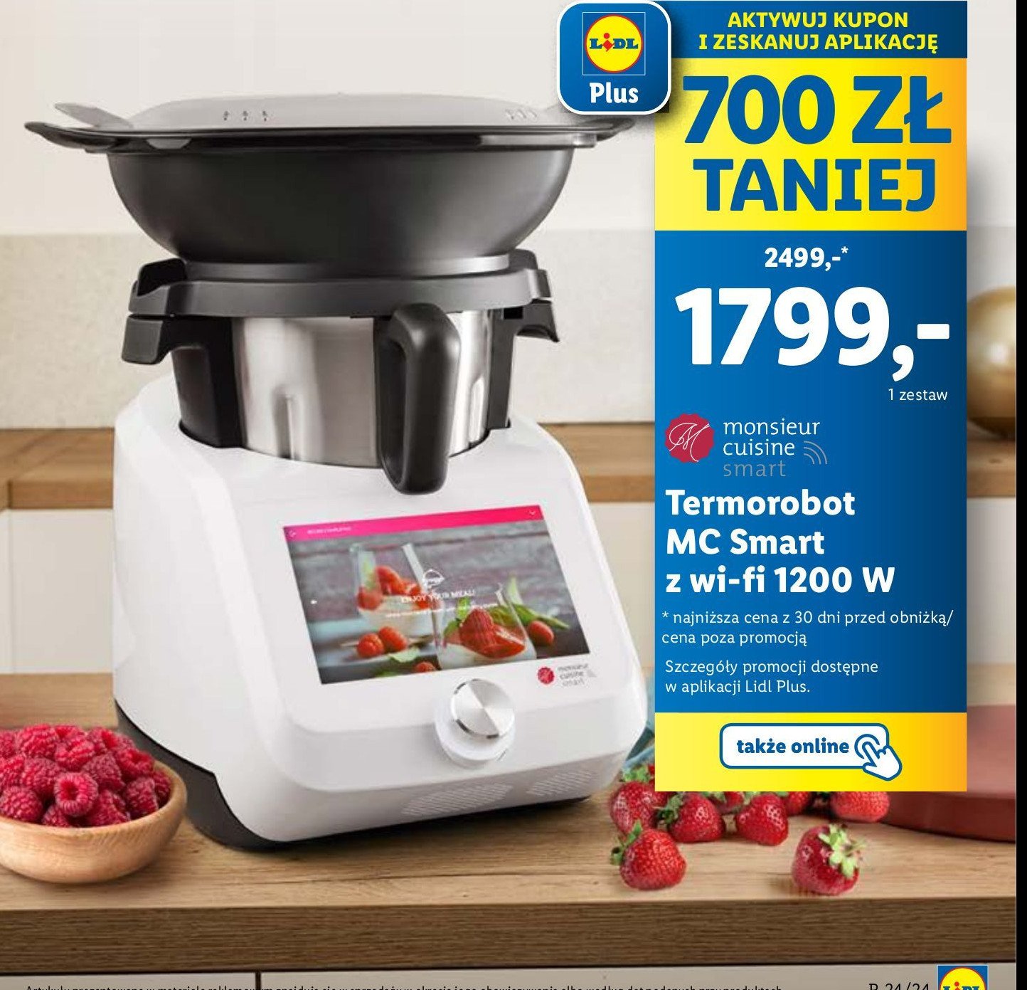 Robot kuchenny monsieur cuisine 1200 w Silvercrest promocja