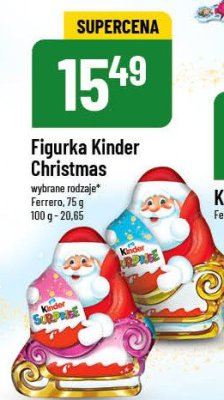 Figurka miko艂aj z niespodziank膮 Kinder niespodzianka promocja
