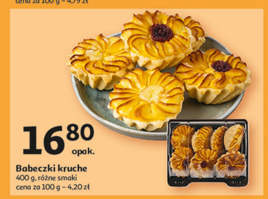 Babeczki kruche promocja