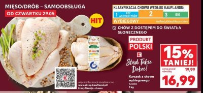 Filet z piersi kurczaka z chowu wybiegowego K-classic stąd takie dobre! promocja