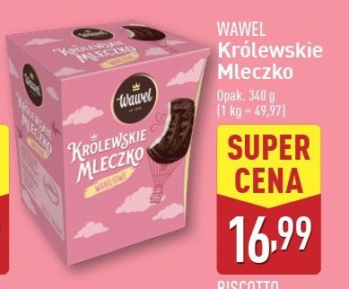 Królweskie mleczko waniliowe Wawel królewskie mleczko promocja