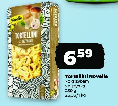 Tortellini z szynką Novelle promocja