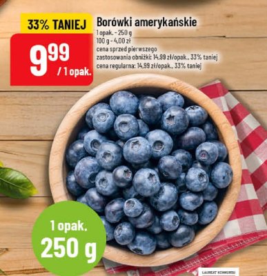 Borówki amerykańskie promocja w POLOmarket