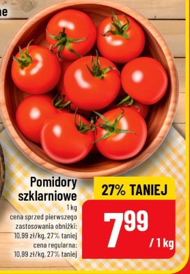 Pomidory szklarniowe promocja w POLOmarket