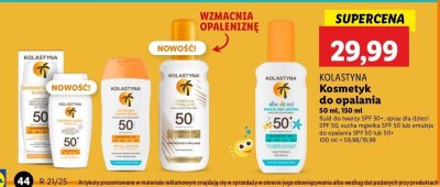 Fluid roz艣wietlaj膮cy do opalania Kolastyna promocja