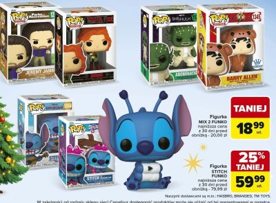 Figurka STITCH FUNKO promocja w Carrefour