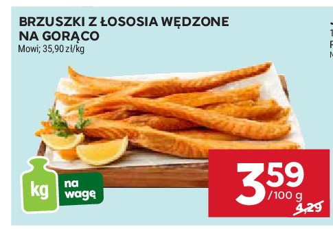 Brzuszki wędzone łososia Mowi promocja