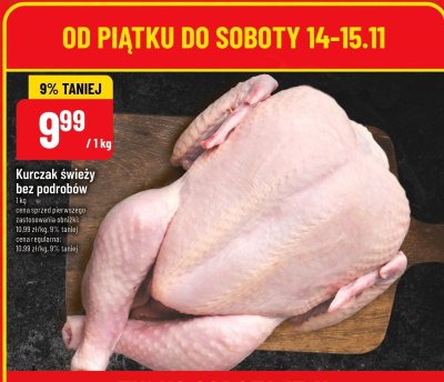 Kurczak świeży bez podrobów 1 kg promocja w POLOmarket