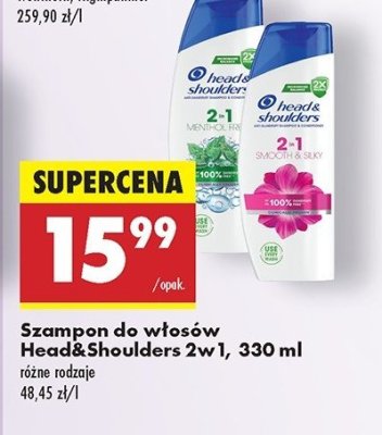 Szampon do włosów smooth & silky Head&shoulders promocja