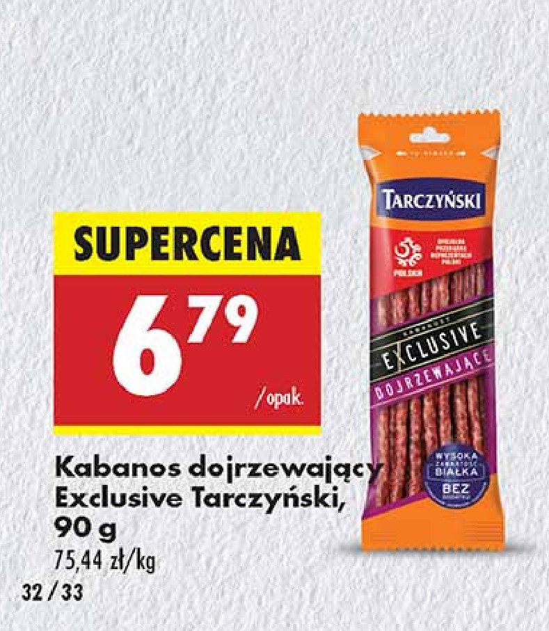 Kabanos dojrzewaj膮cy Tarczy艅ski kabanos exclusive promocja