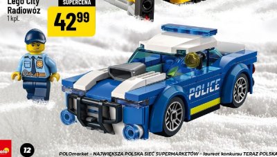 Klocki Lego City Radiowóz promocja w POLOmarket