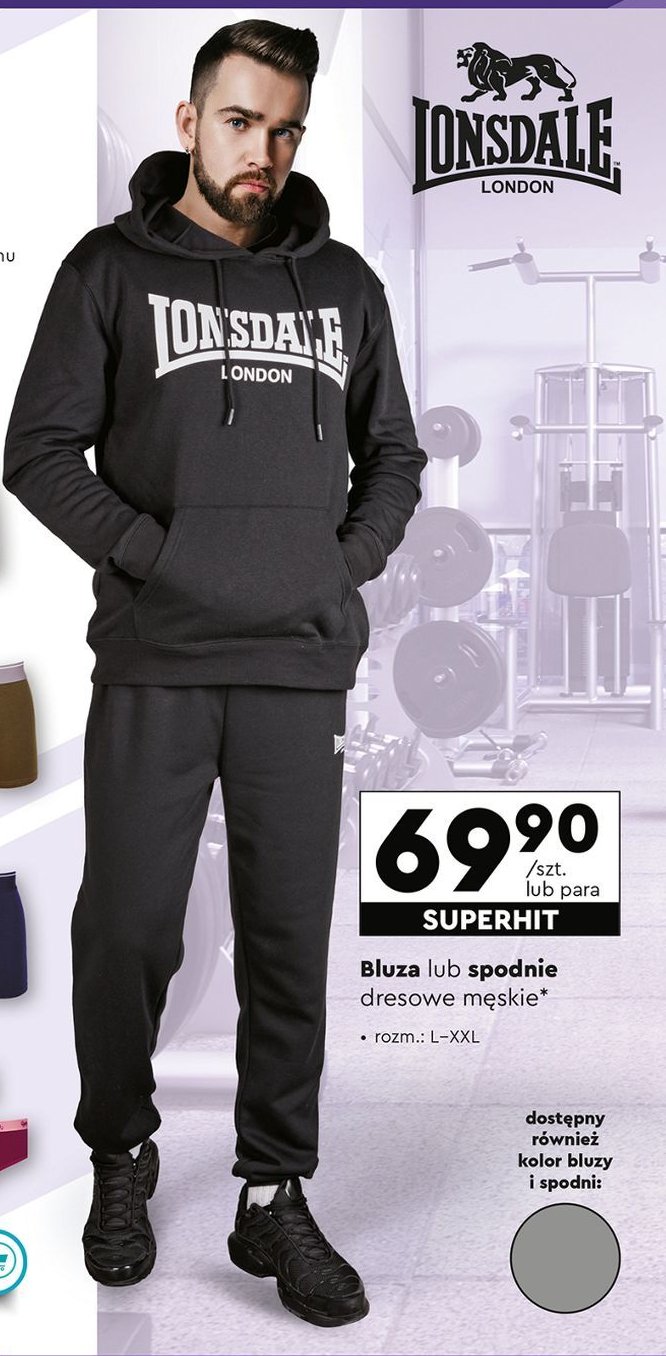 Spodnie dresowe l-xxl LONSDALE promocja