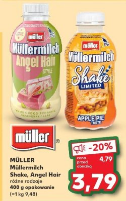 Nap贸j mleczny promocja w Kaufland