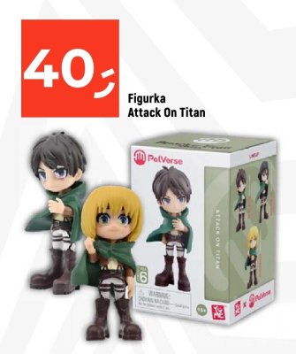 Figurka Attack On Titan promocja w Dealz