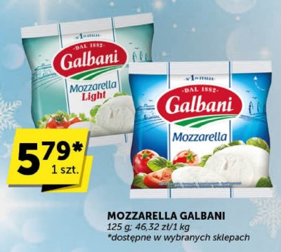 Ser mozzarella Galbani promocja w Euro Sklep