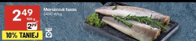 Morszczuk tusza promocja w Delikatesy Centrum