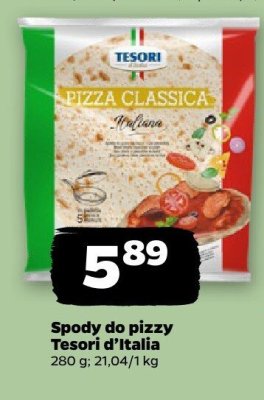 Spody do pizzy promocja w Netto