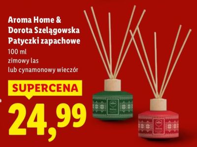 Patyczki zapachowe cynamonowy wieczór promocja w Lidl