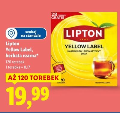 Herbata promocja w Lidl