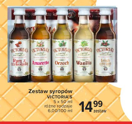 Syropy barmańskie Cymes victoria's promocja