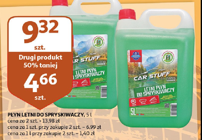 Letni płyn do spryskiwaczy promocja w Merkury Market
