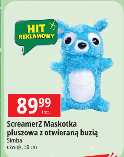 Maskotka screamerz Simba promocja w Leclerc