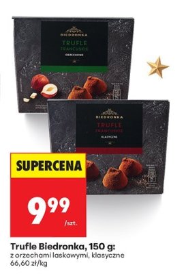 Trufle 150 g klasyczne promocja w Biedronka