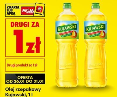 Olej rzepakowy, 1 l promocja w Biedronka
