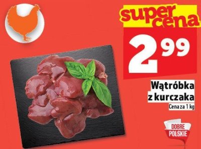 Wątróbka z kurczaka promocja w TOPAZ