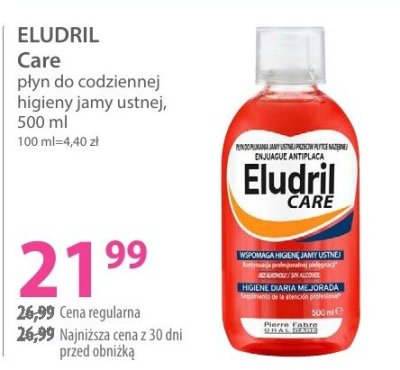 Płyn ELUDRIL Care promocja w Hebe