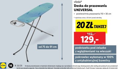 Deska do prasowania universal Vileda promocja