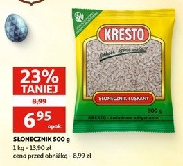 Słonecznik łuskany Kresto promocja