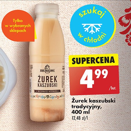 Żurek kaszubski Stara mleczarnia promocja