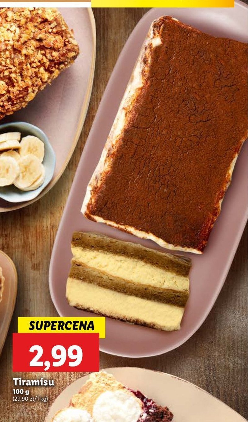 Ciasto tiramisu promocja