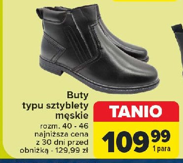 Buty męskie sztyblet rozm. 40-46 promocja