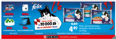 Karma dla kota junior Purina felix fantastic promocja