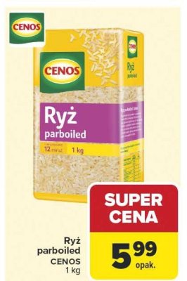 Ryż parboiled Cenos 1 kg promocja w Carrefour Market