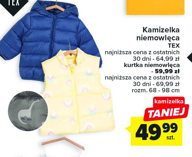 Kurtka niemowlęca Tex promocja