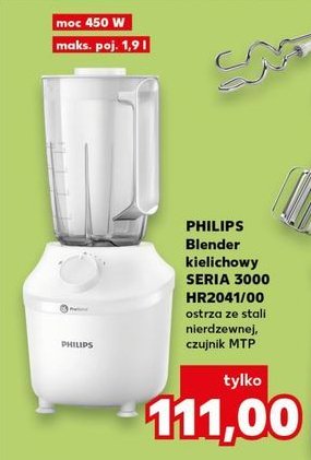 Blender kielichowy hr2041/00 Philips promocja w Kaufland
