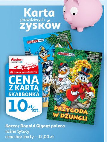 Gigant poleca kaczor donald przygoda w dżungli promocja
