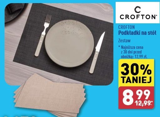 Podkładki na stół 38 x 45 cm Crofton promocja