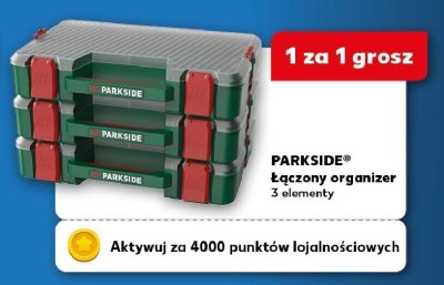 Łączony organizer 3 elementy promocja w Kaufland