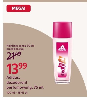 Dezodorant perfumowany 75 ml promocja w Rossmann