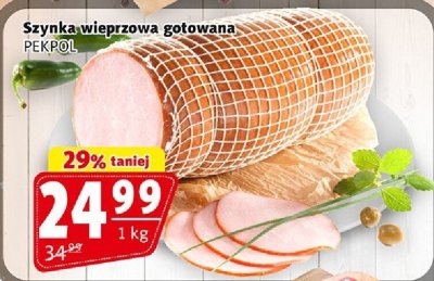 Szynka wieprzowa gotowana PEKPOL promocja w Prim Market