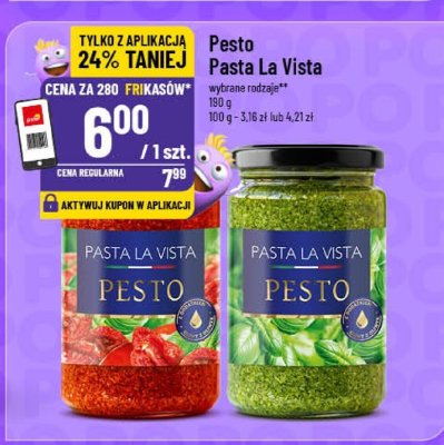 Pesto Pasta La Vista promocja w POLOmarket