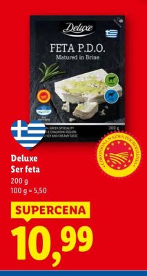 Ser feta Deluxe promocja w Lidl