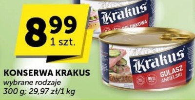 Konserwa Krakus promocja w Groszek