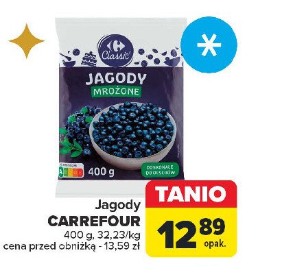 Jagody mrożone Carrefour promocja w Carrefour Market