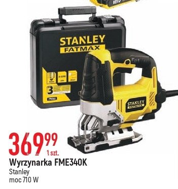 Wyrzynarka fme340k Stanley promocja